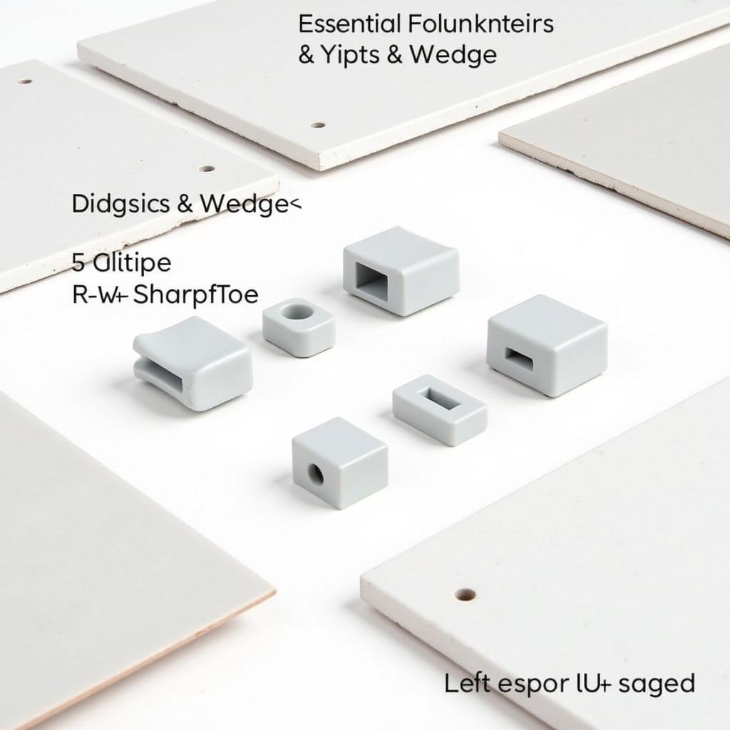 Reusable Tile Leveling System Components