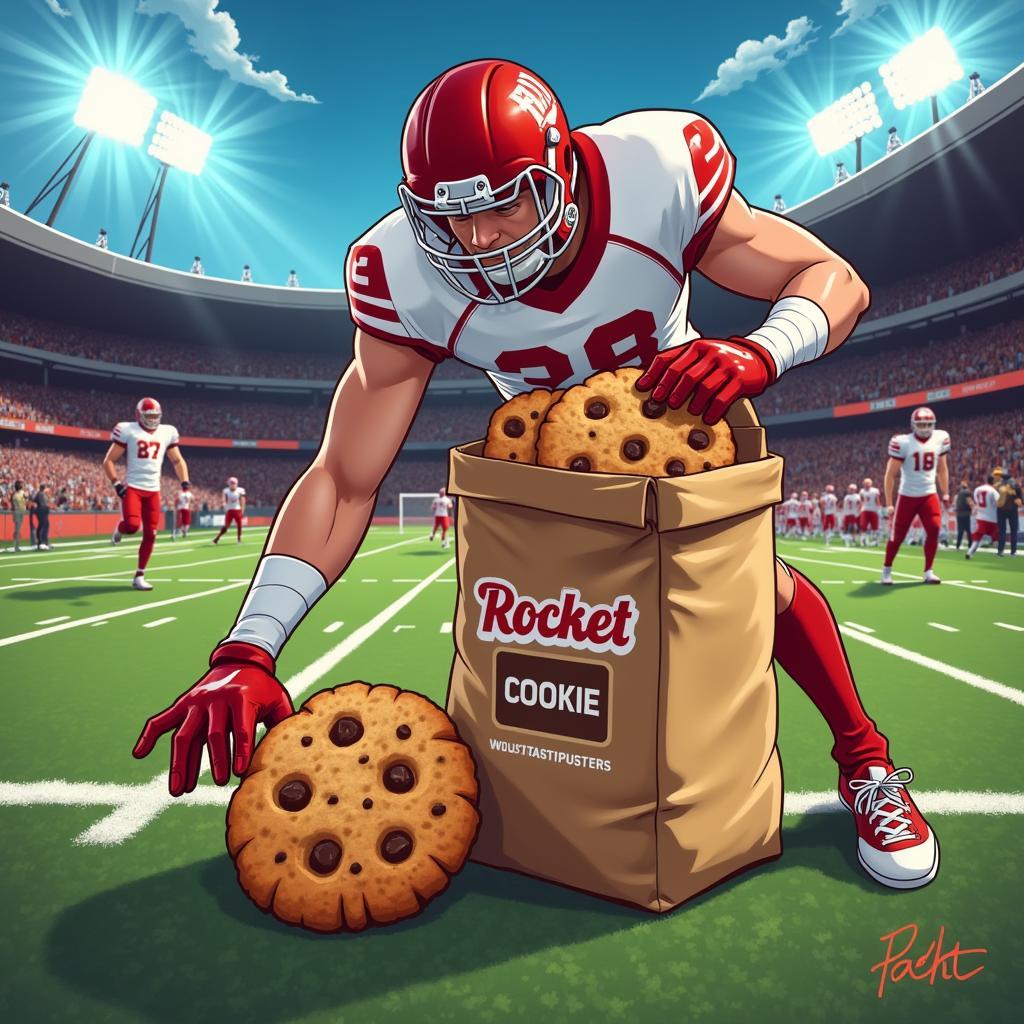 Rocket cookies fueling football performance