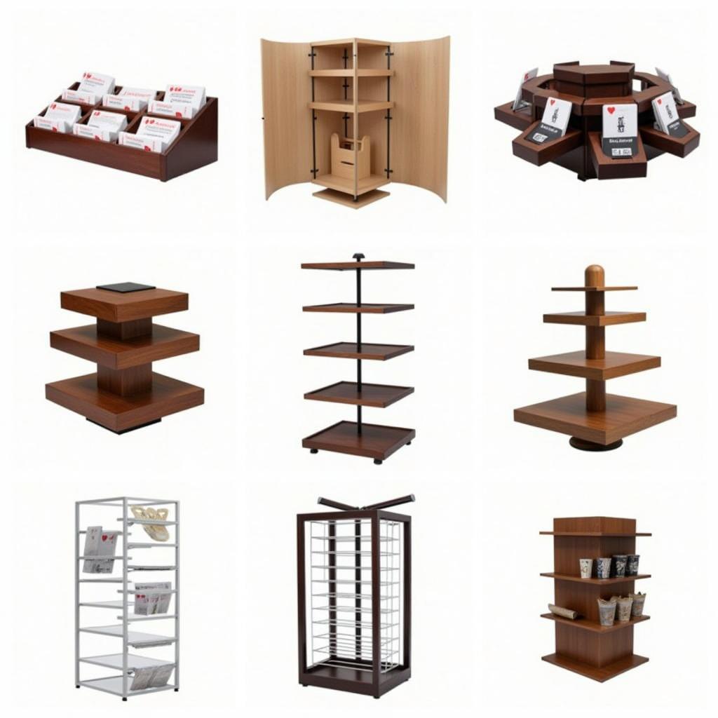 Different Types of Rotating Card Racks