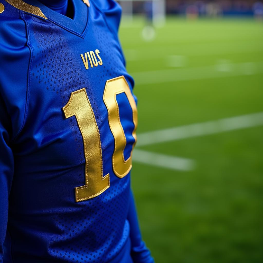 Royal Blue 10 Football Jersey: A Symbol of Pride and Tradition