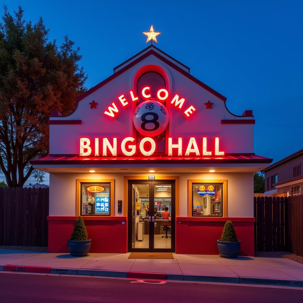 Salinas Bingo Hall Exterior