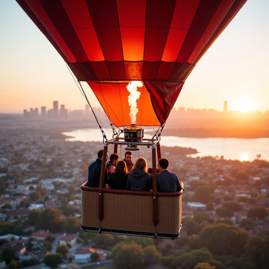 Hot Air Balloon Ride over San Diego