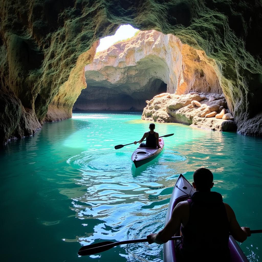 Kayaking Tour through La Jolla Caves