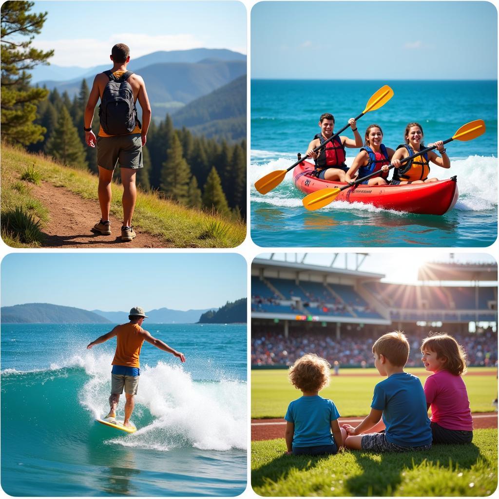 Outdoor activities in San Diego during spring