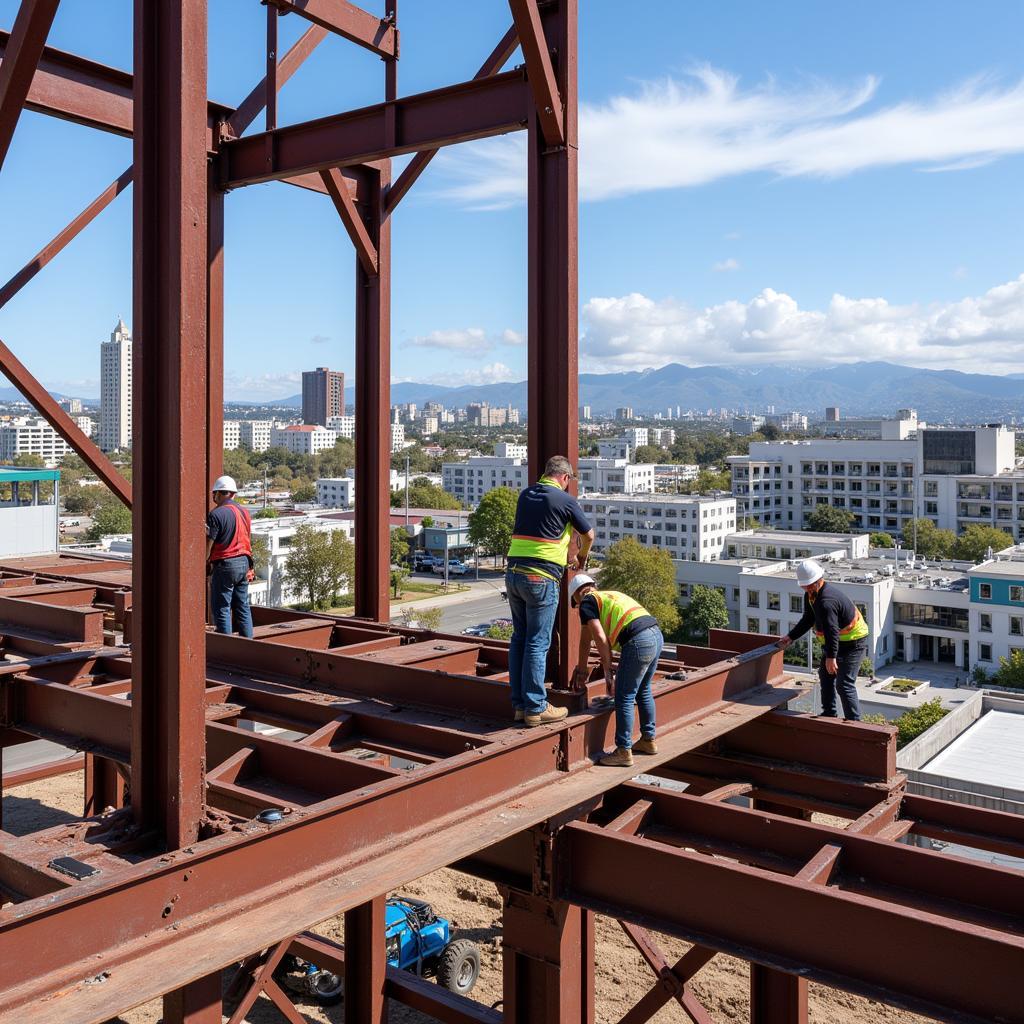 Constructing a Steel Building in San Diego