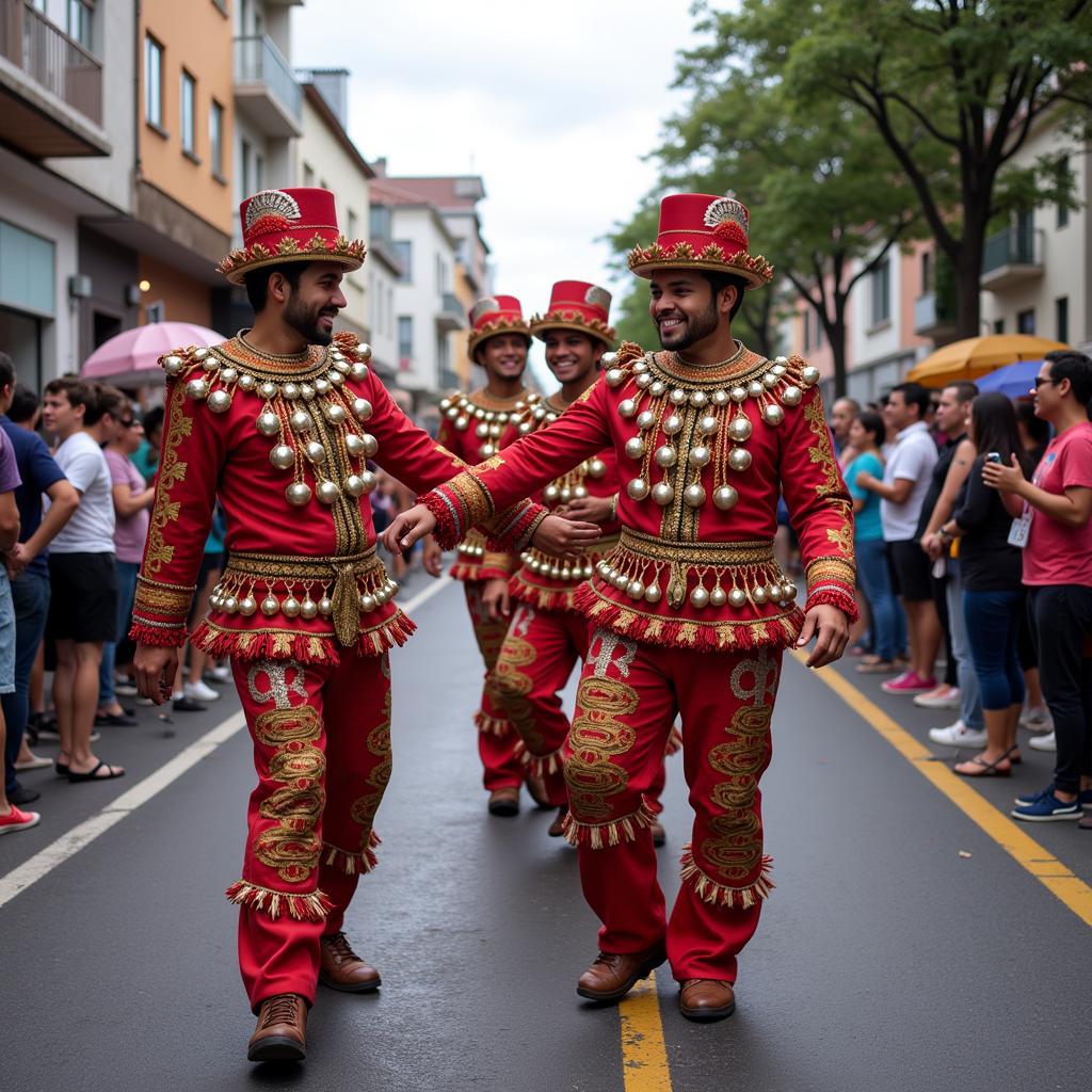 Santiago Carnival Lechones Parade