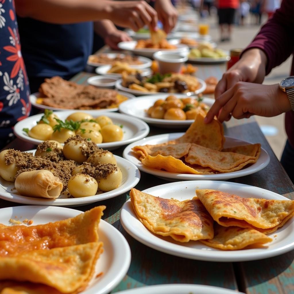 Savoring Salvadoran Cuisine at a Festival