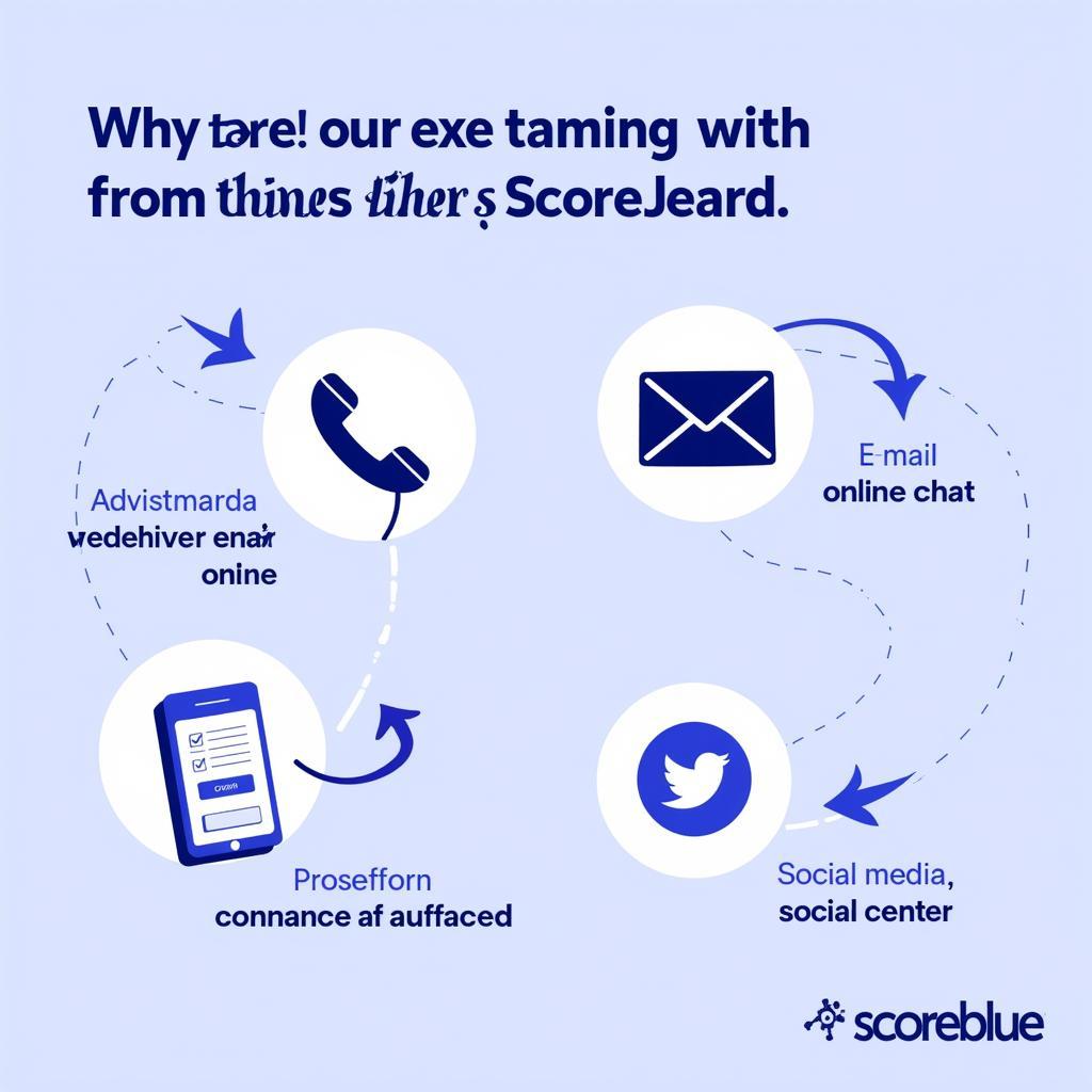 Score Blue Customer Support Channels