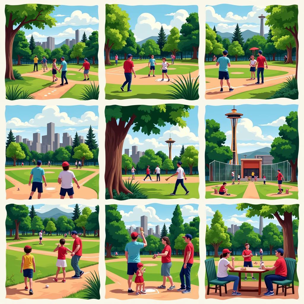 Seattle Baden Baseball Parks