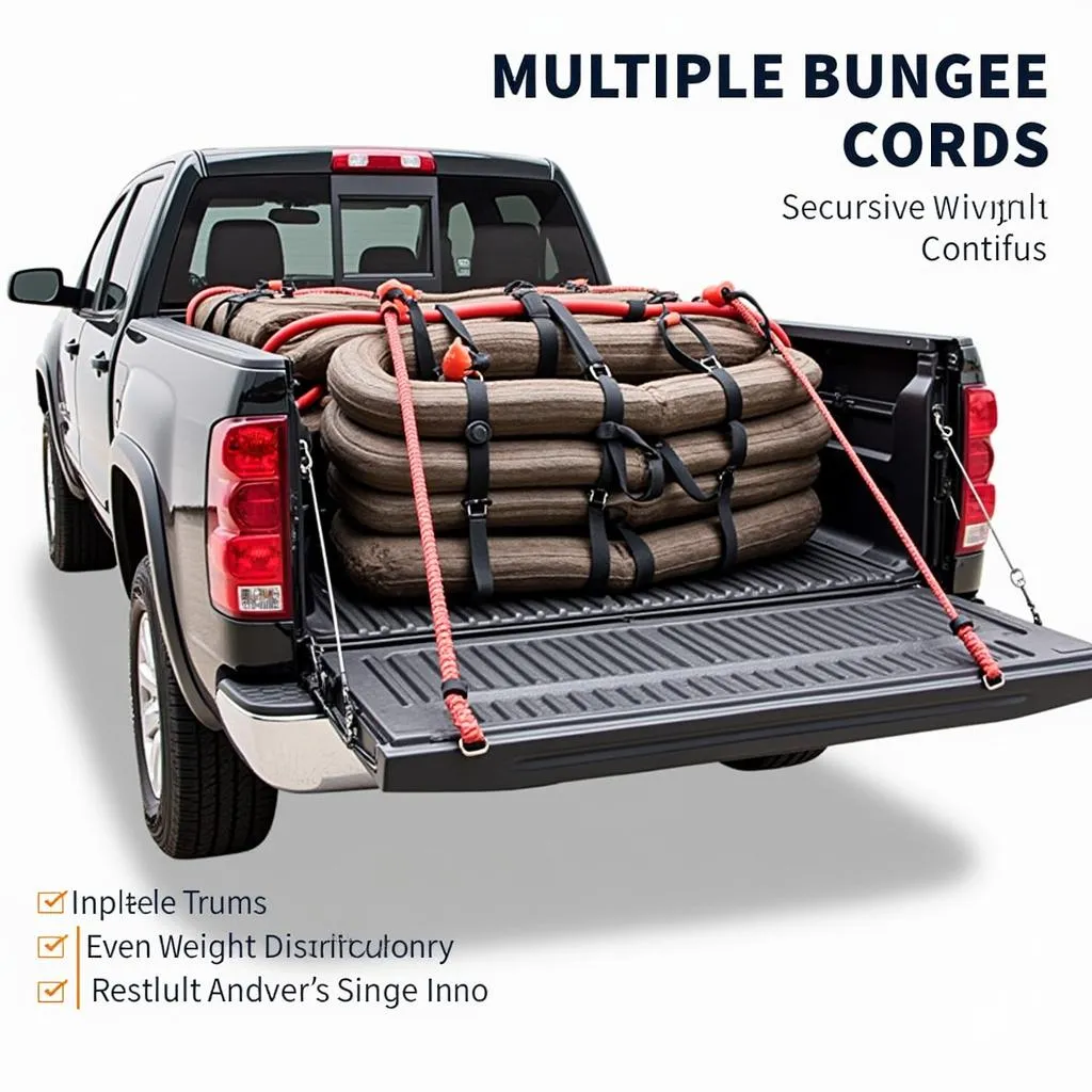 Securing Cargo with Bungee Cords