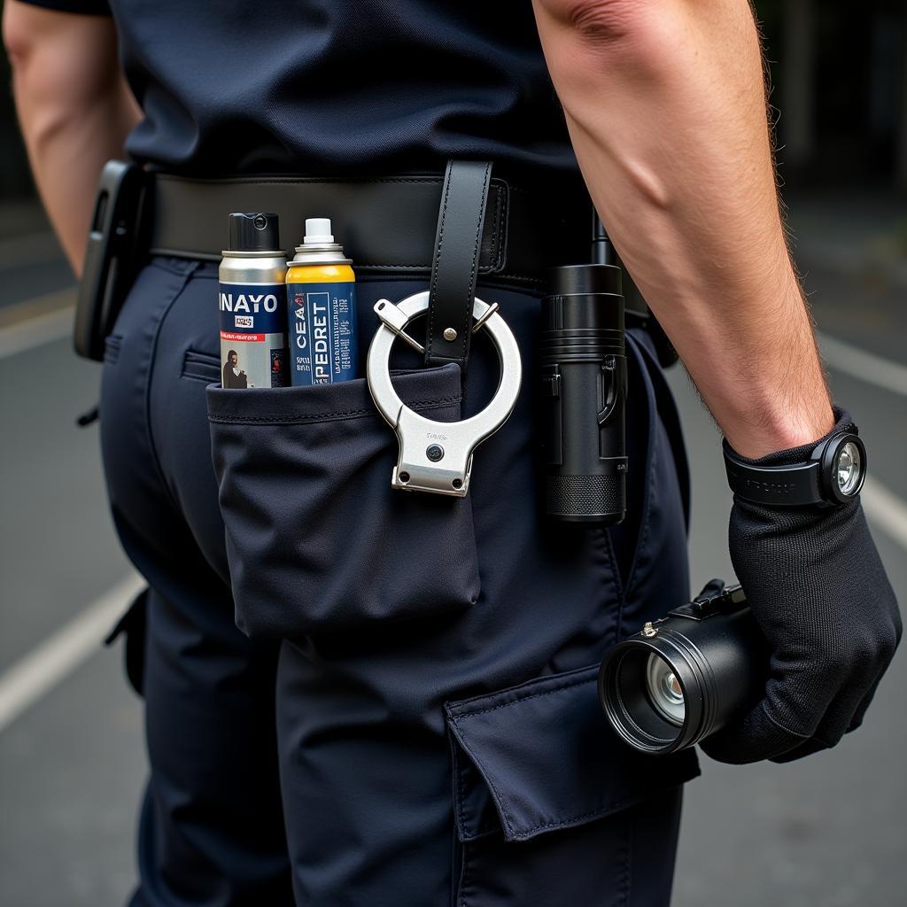 Essential Gear on a Security Officer Duty Belt