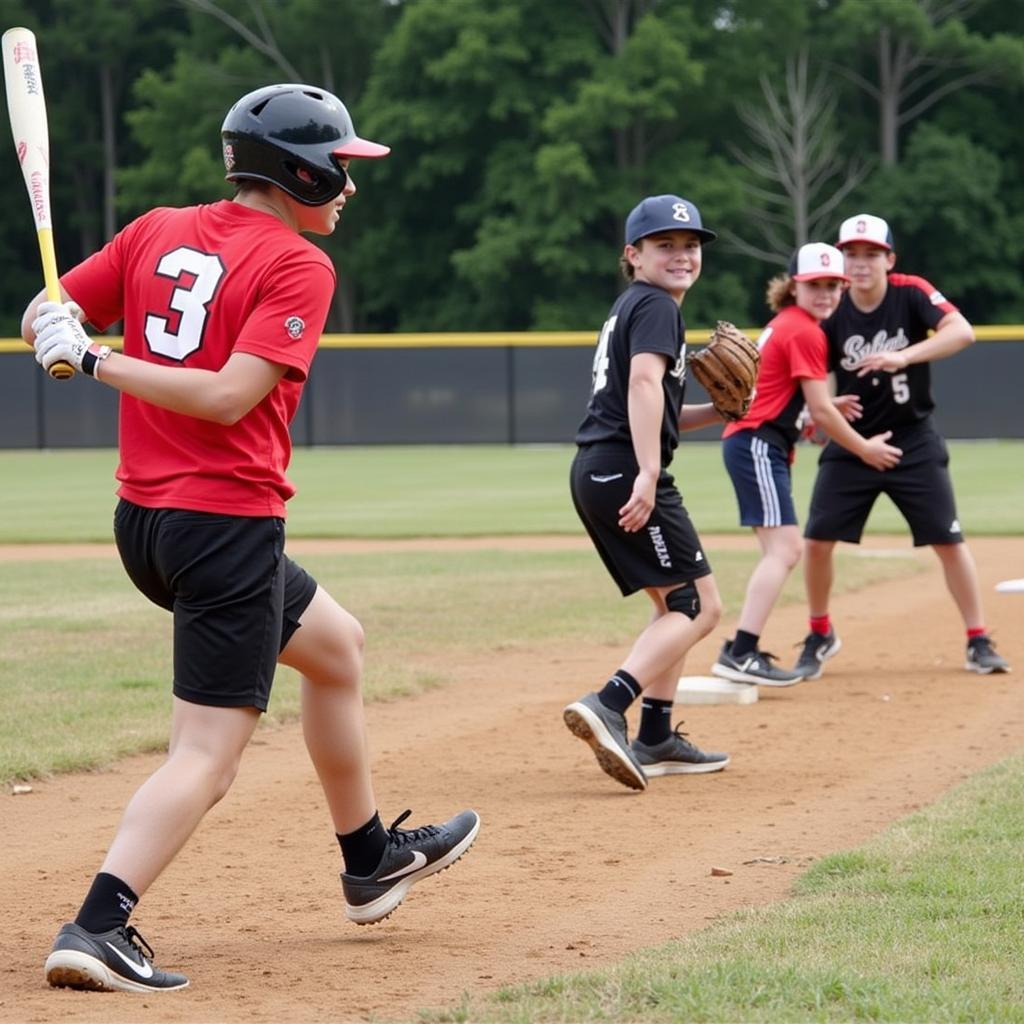 Seton Hall Baseball Camp Training Session