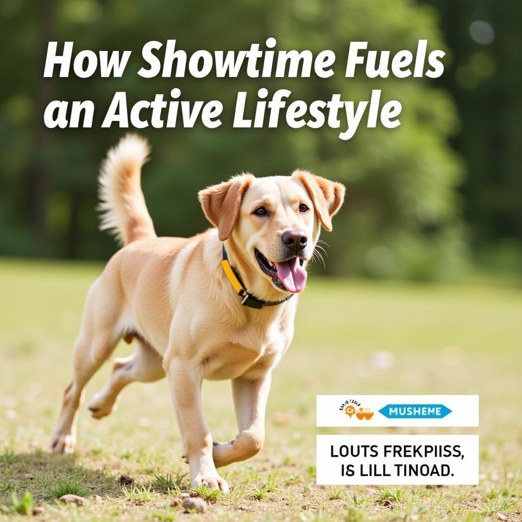 Showtime Dog Food: Active Dog