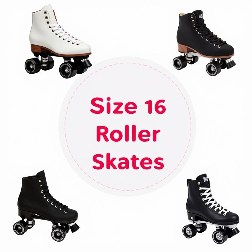 Different Styles of Size 16 Roller Skates