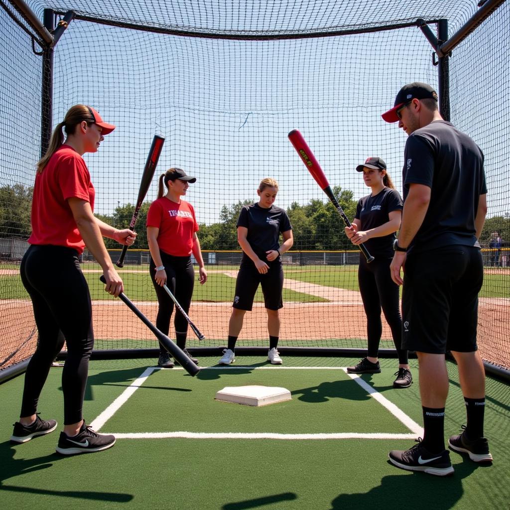 Slow Pitch Bat Testing Session