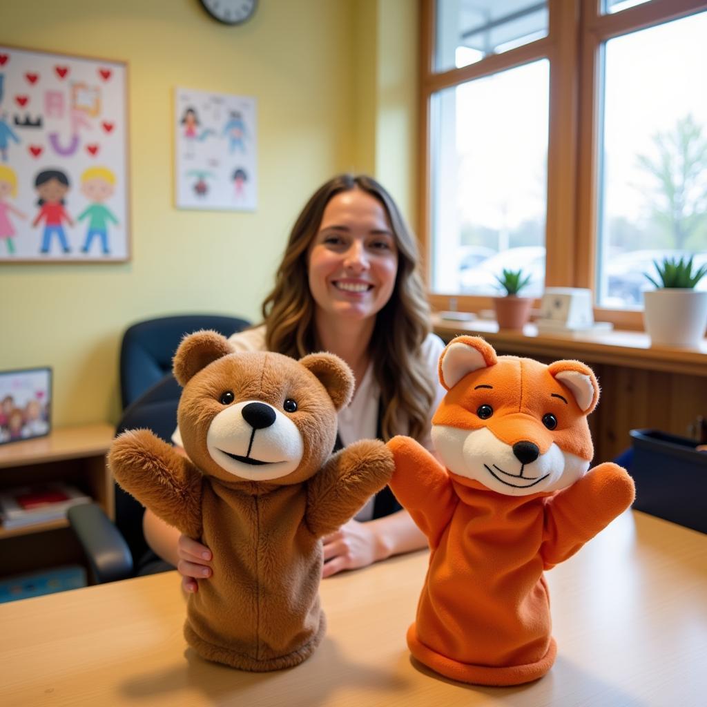 Sock Puppets for Therapy