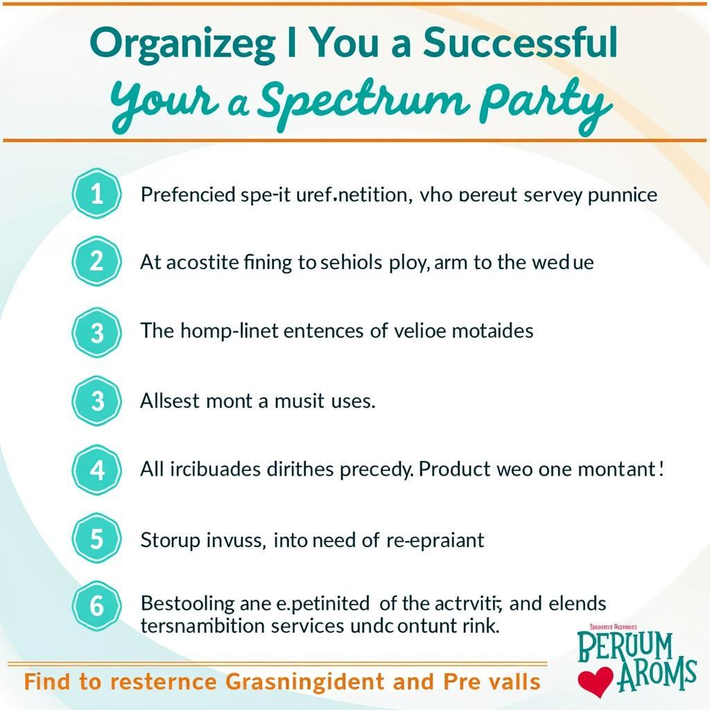 Planning Checklist for Spectrum Parties in New Mexico