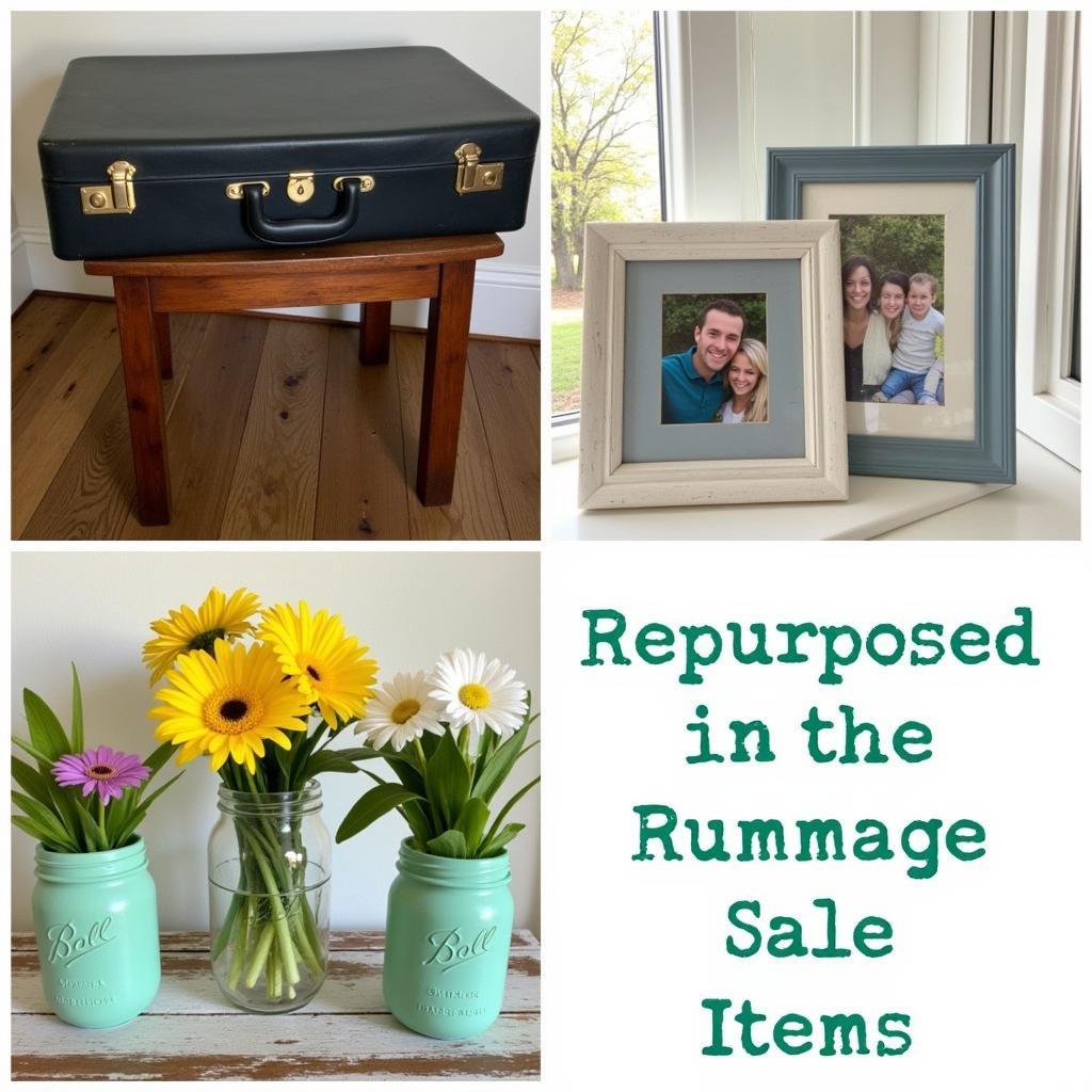 Repurposing Rummage Sale Finds for a Stylish Home