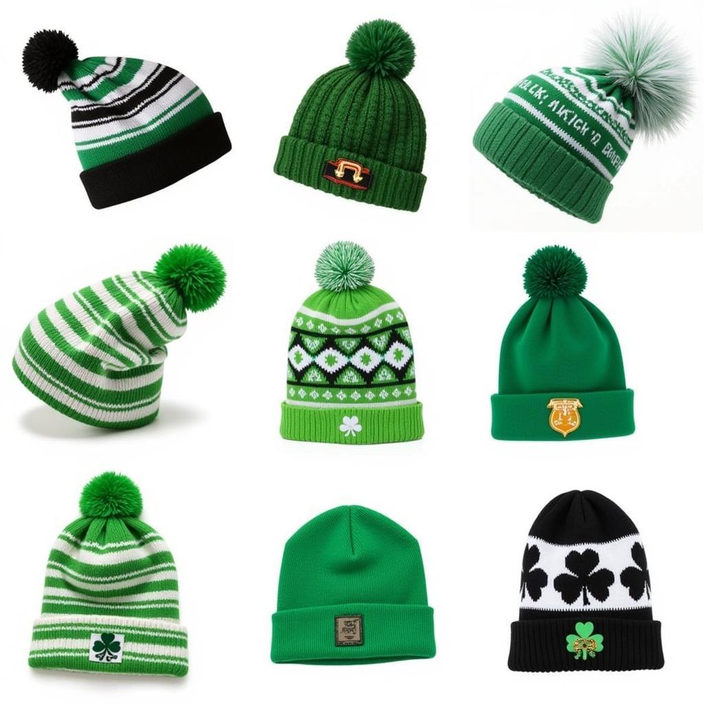 Different St. Patrick's Day Beanie Styles