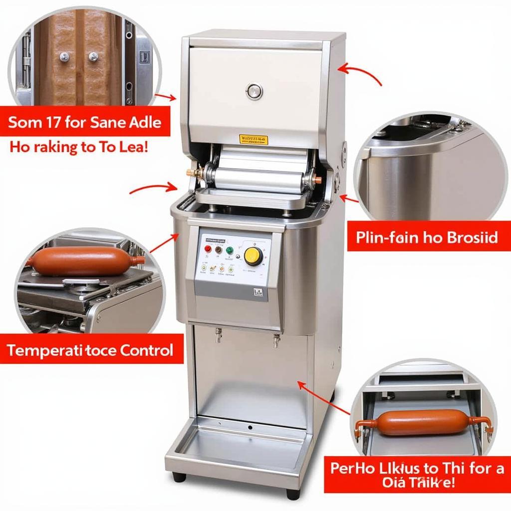 Star Hot Dog Machine Features