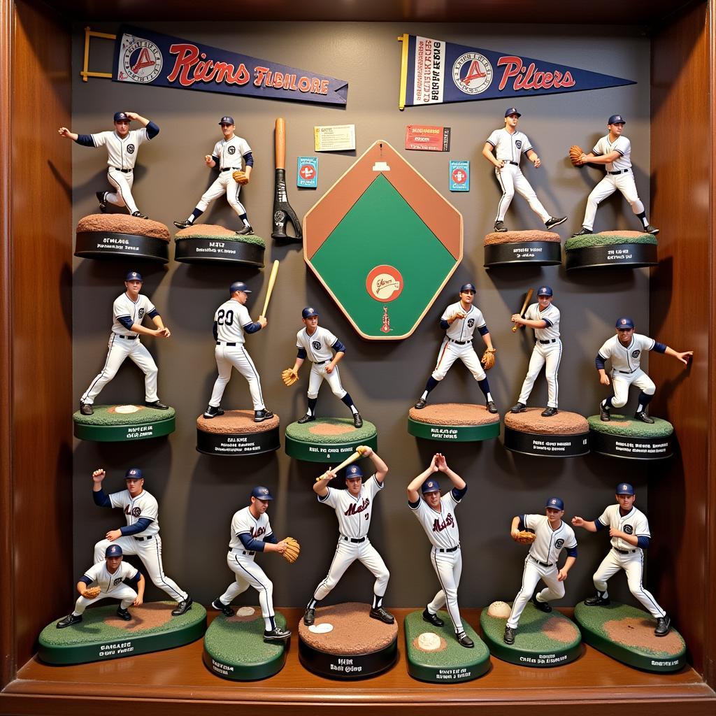 Starting Lineup Figures Display