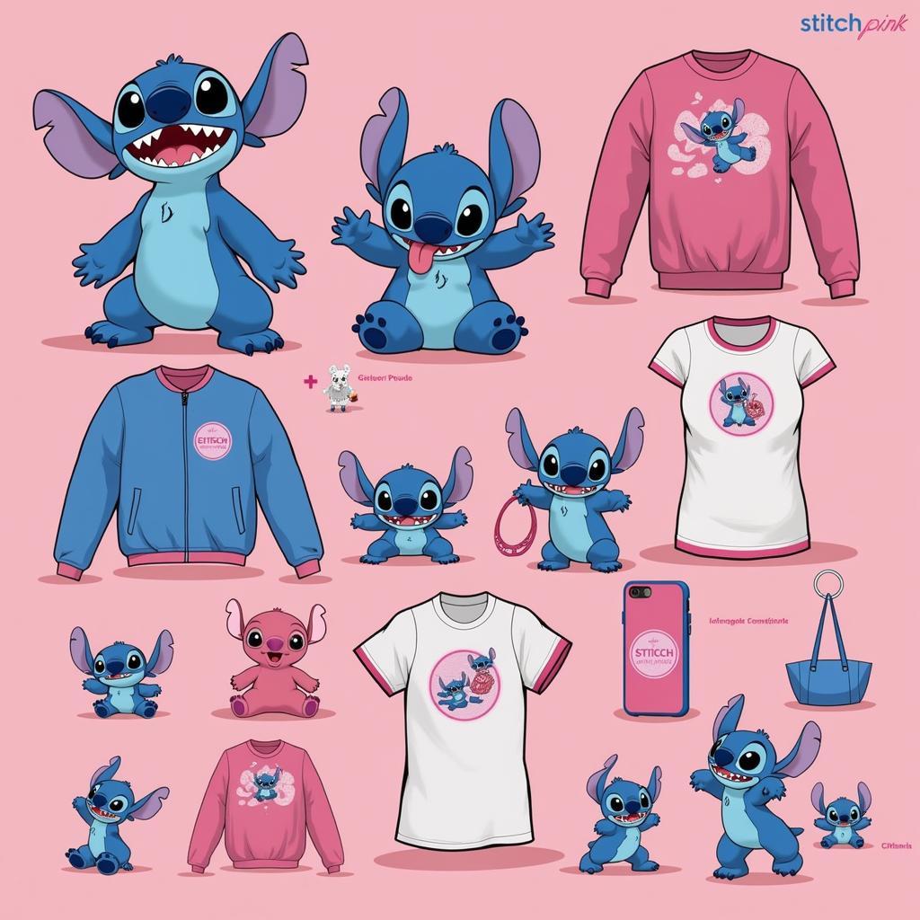 Stitch Pink 2023 Collection: Plushies, Apparel, and Accessories