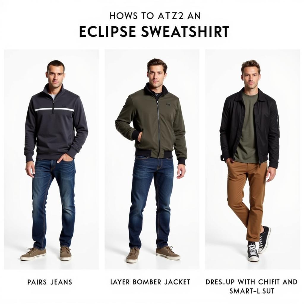 Styling an Eclipse Sweatshirt for Various Occasions