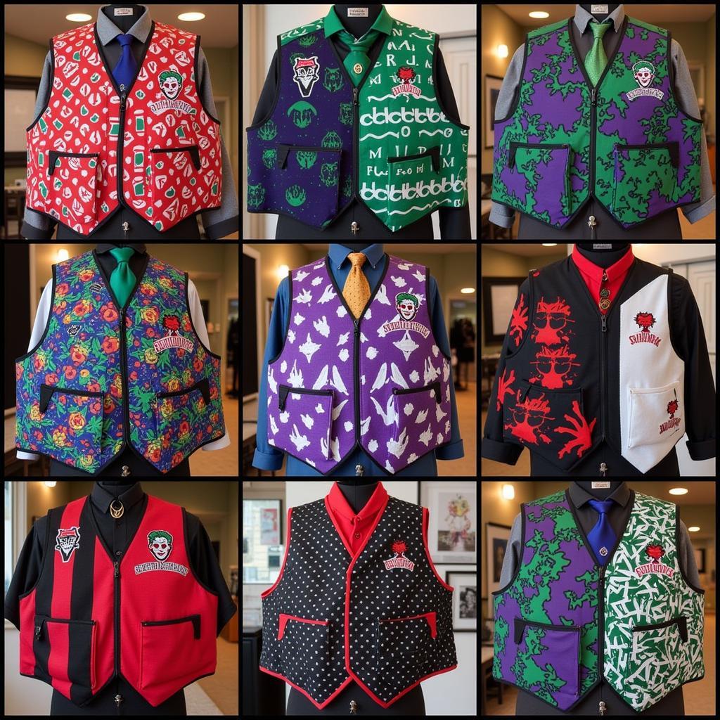 A Variety of Stylish Joker Vests