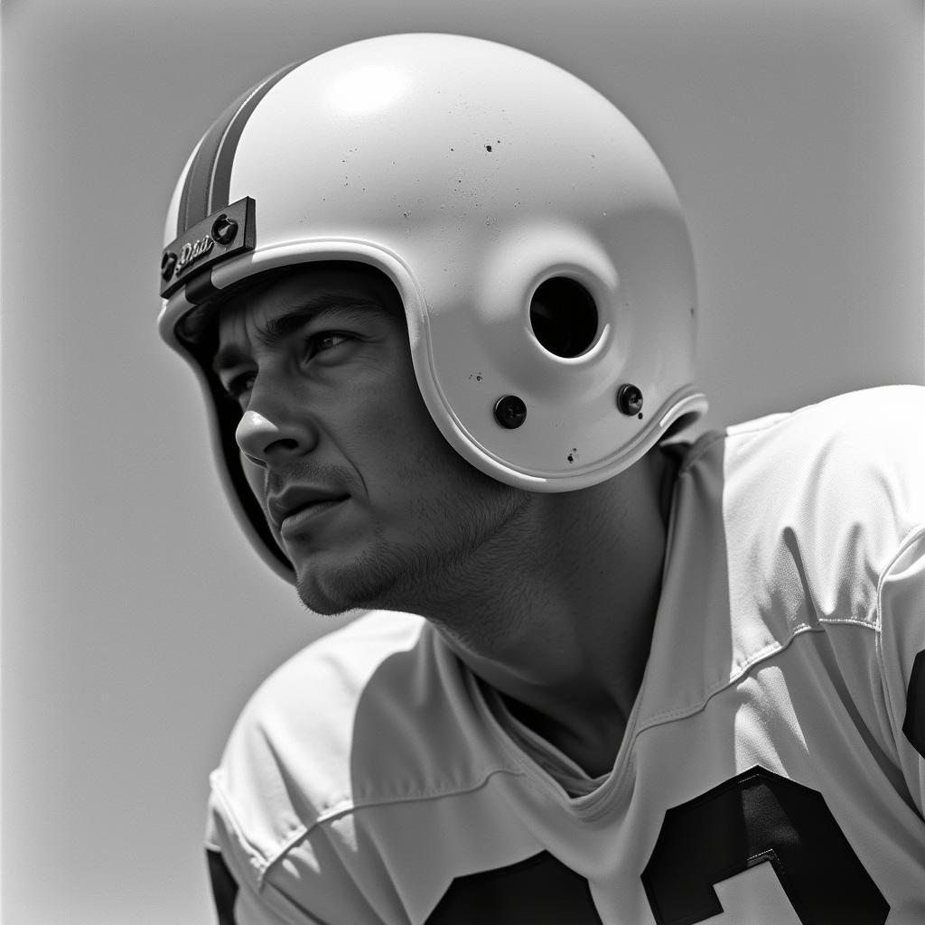 Early Football Helmet Design