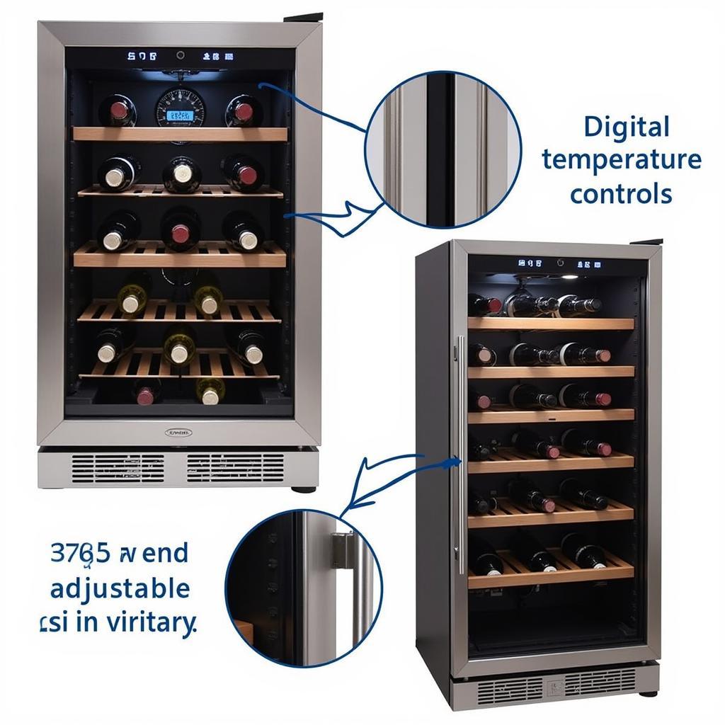 Key features of a summit wine and beverage cooler