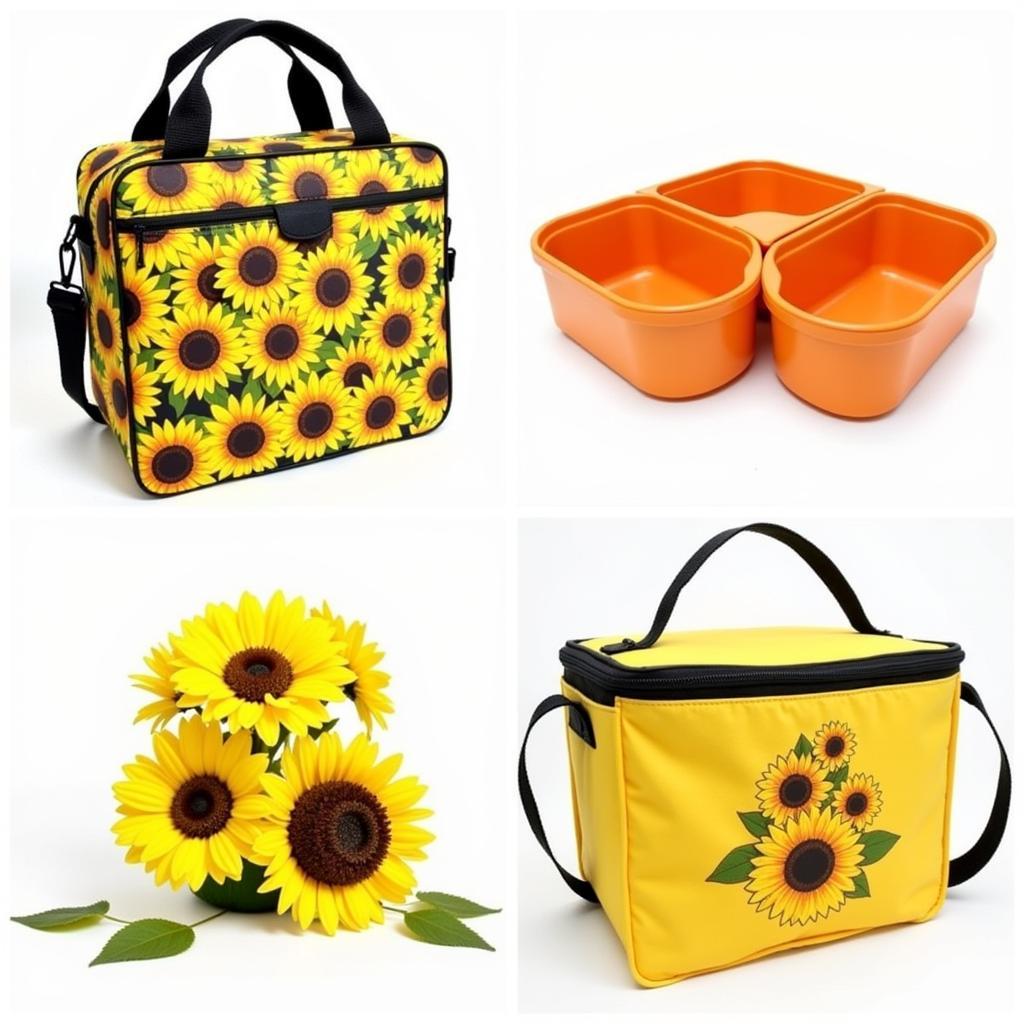 Variety of Sunflower Lunch Boxes