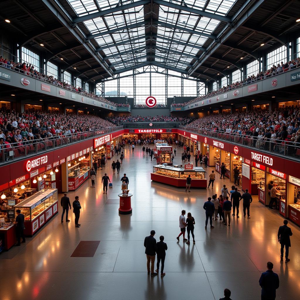 Target Field Concourse and Amenities