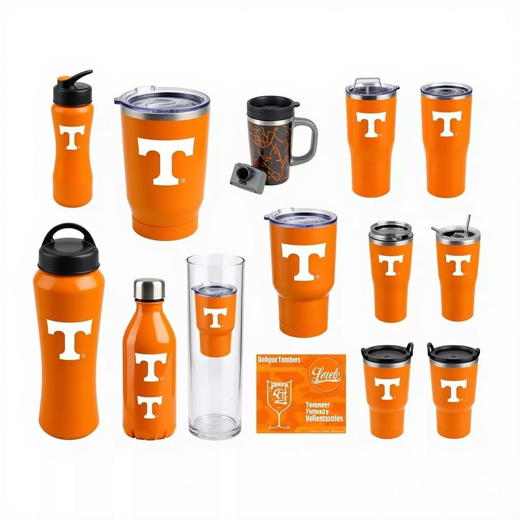 Tennessee Volunteers Tumbler Variety: Stainless Steel, Plastic, Travel Mugs