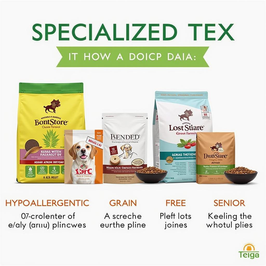 Tex Dog Food for Special Diets