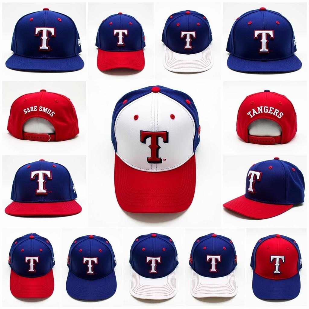 Texas Rangers Custom Hats Styles