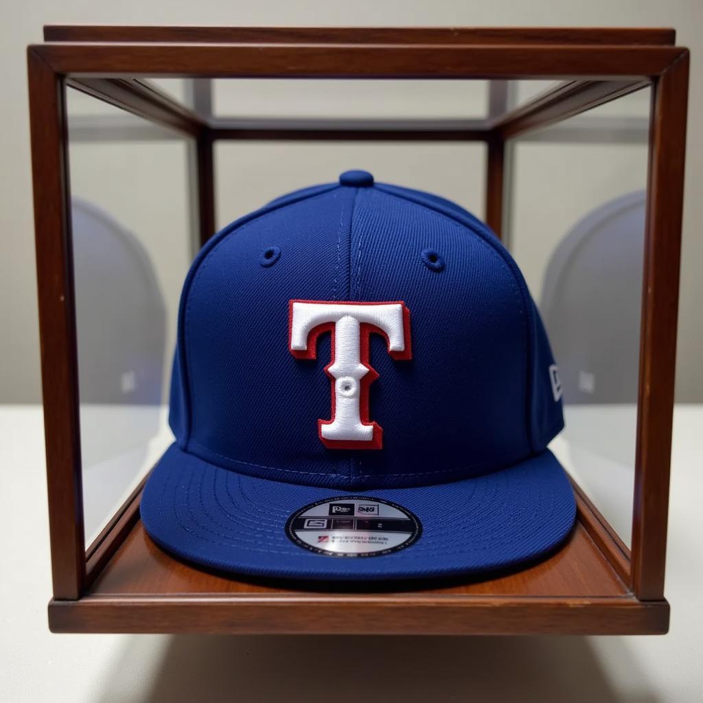 Texas Rangers Fitted Hat Display Case