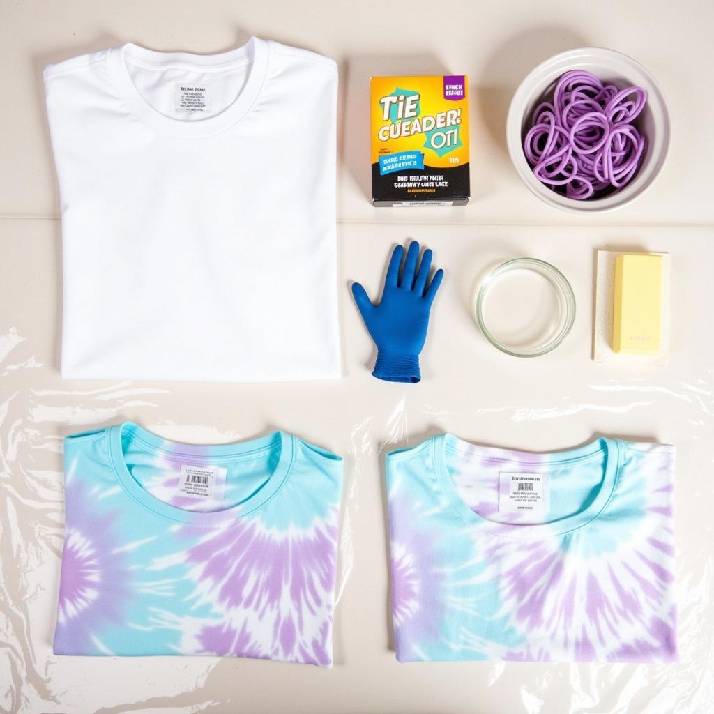 Creating DIY Tie Dye 4th of July Shirts