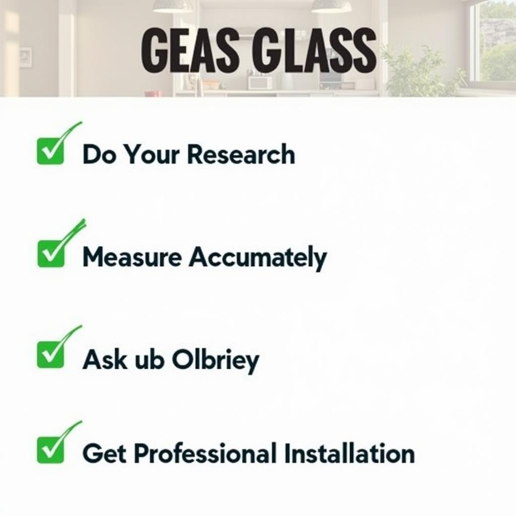 Tips for Buying Glass at a Glass Mart