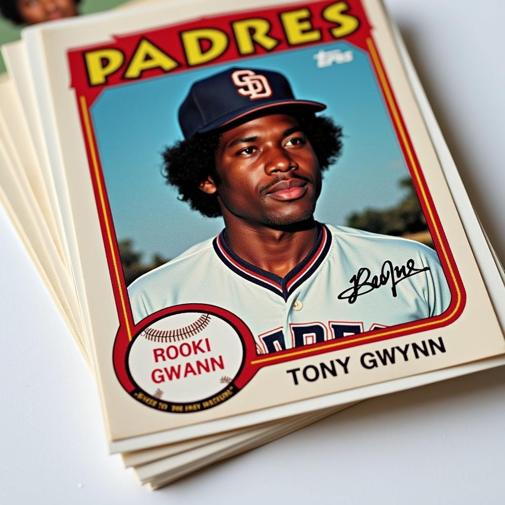 Tony Gwynn 1983 Topps Rookie Card Front