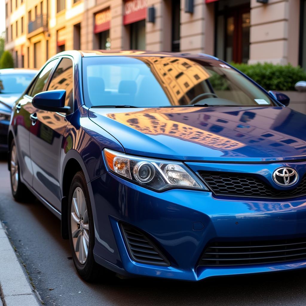 Toyota Camry in Nautical Blue