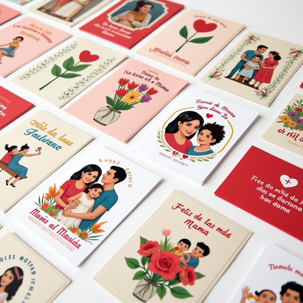 Traditional Mother's Day Cards in Spanish