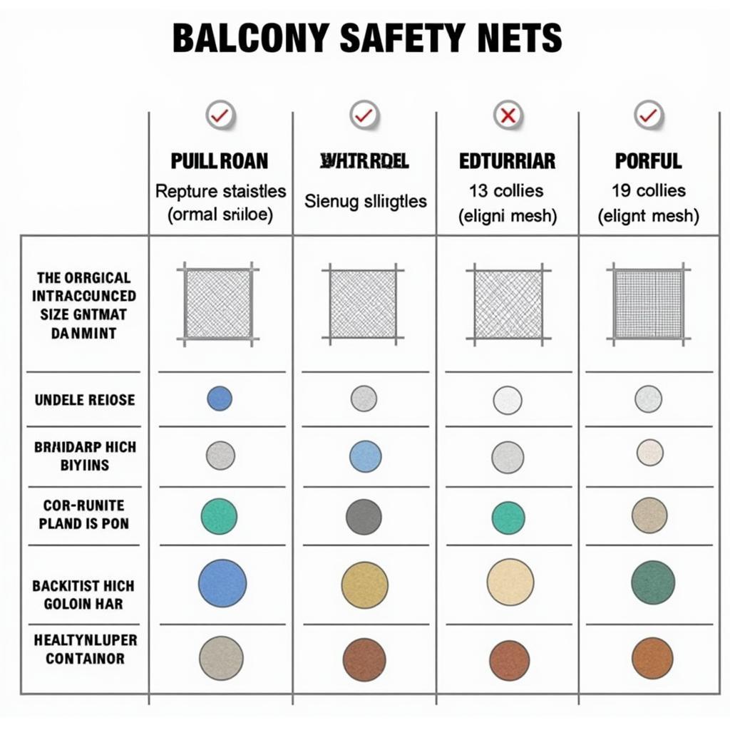 Types of Balcony Safety Nets