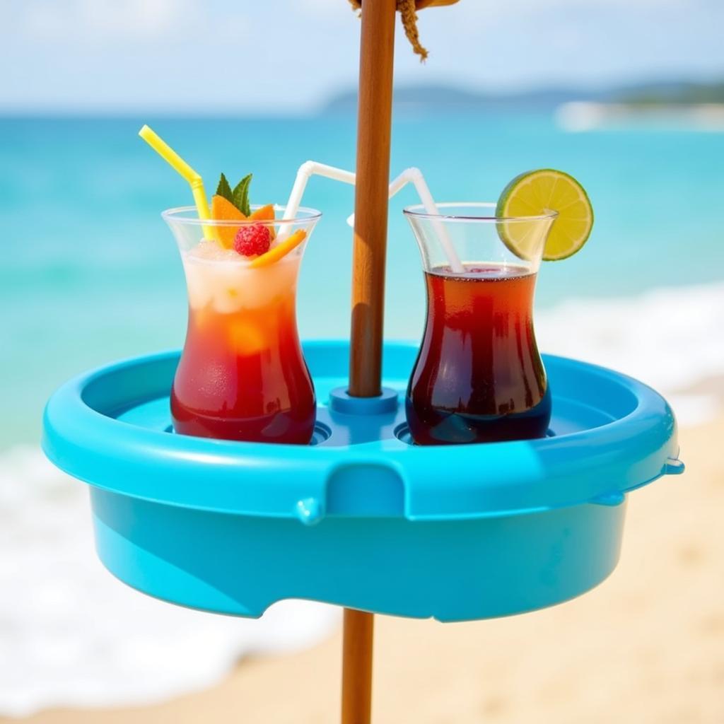 Beach Umbrella Liquor Holder