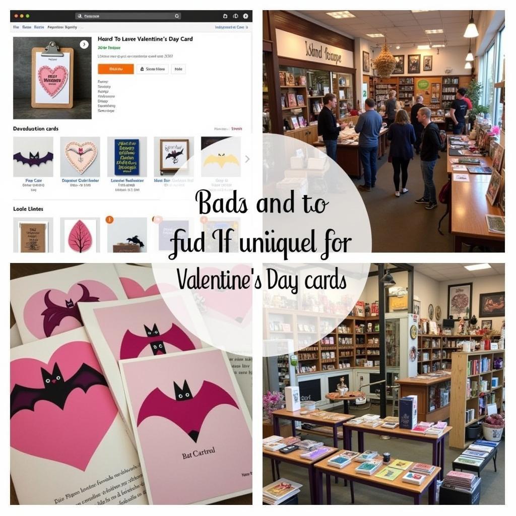 Unique Bat Valentine Card Shops