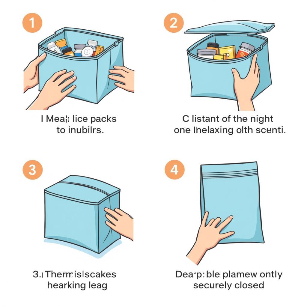 Tips for using an insulated medication bag correctly