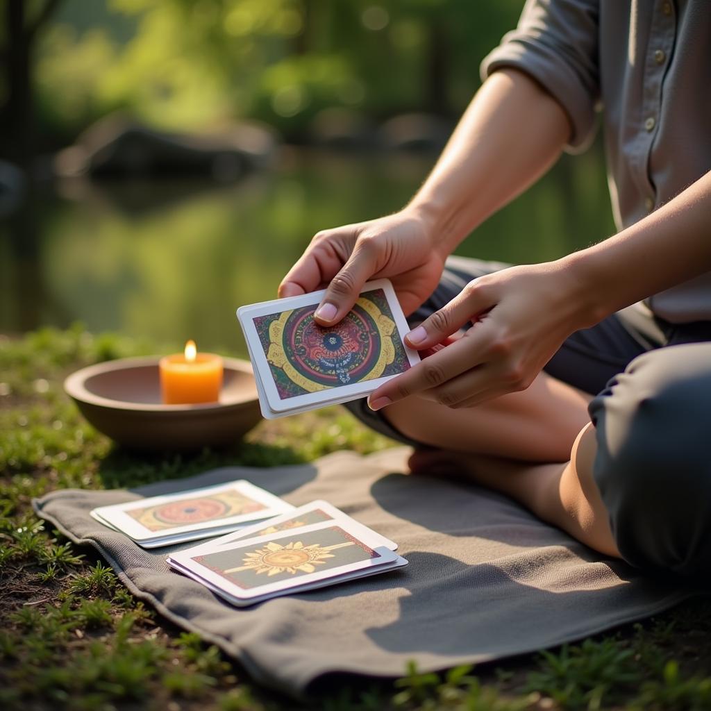 Using Korean Oracle Cards for Guidance and Clarity