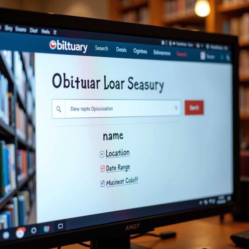 Using Online Resources for Obituary Search