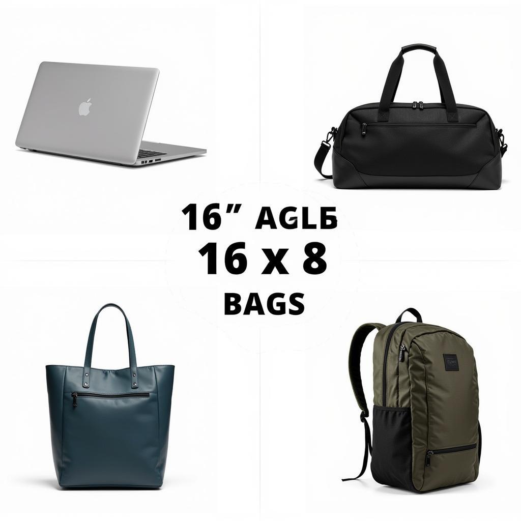 Different 16 x 16 x 8 Bag Styles for Various Uses