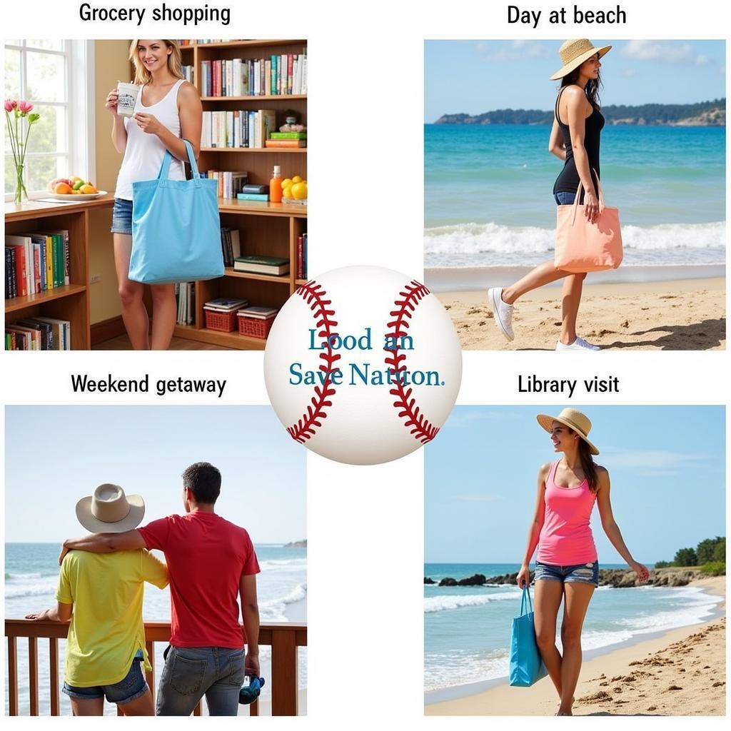 Versatile Baseball Totes