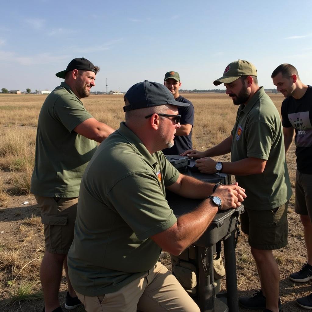 Veterans engaging in a Chris Kyle Foundation program